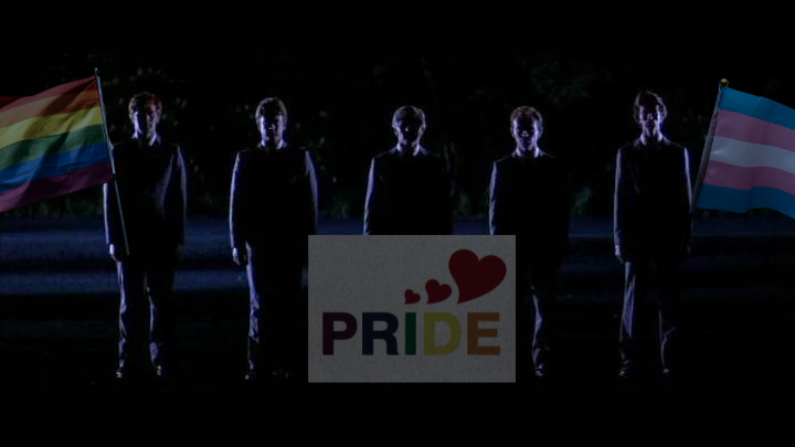SSNoveltiesCS's tweet photo. The first ever Santa Mira Pride Parade is about to step off. The line up is fabulous. Too bad our residents won't be able to enjoy it on account of it being past curfew. #pride #parade #prideparade #santamira #silvershamrock #curfew https://t.co/xplONUazwl