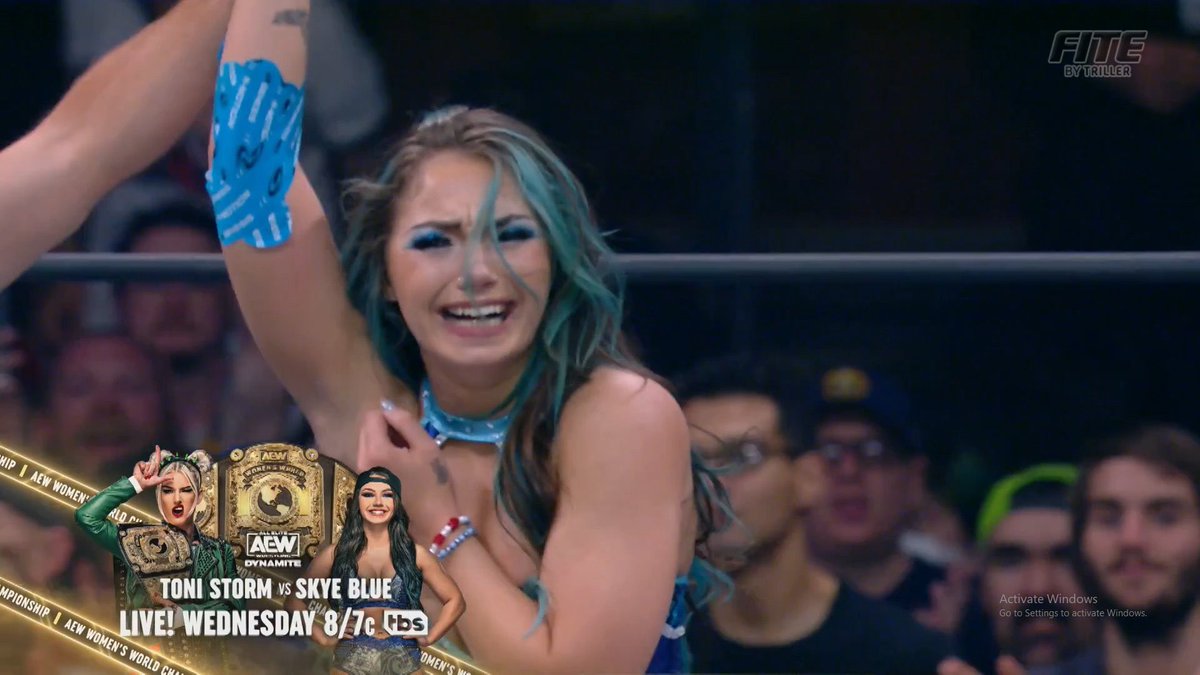 #AEWRampage @Skyebyee Will Face #ToniStorm for the AEW Women’s Championship this upcoming Wednesday on #AEWDynamite 👊👊🔥🔥 #AEWonTNT #AEWonTSN #AEWonTV #AEW @AEWonTV @AEW