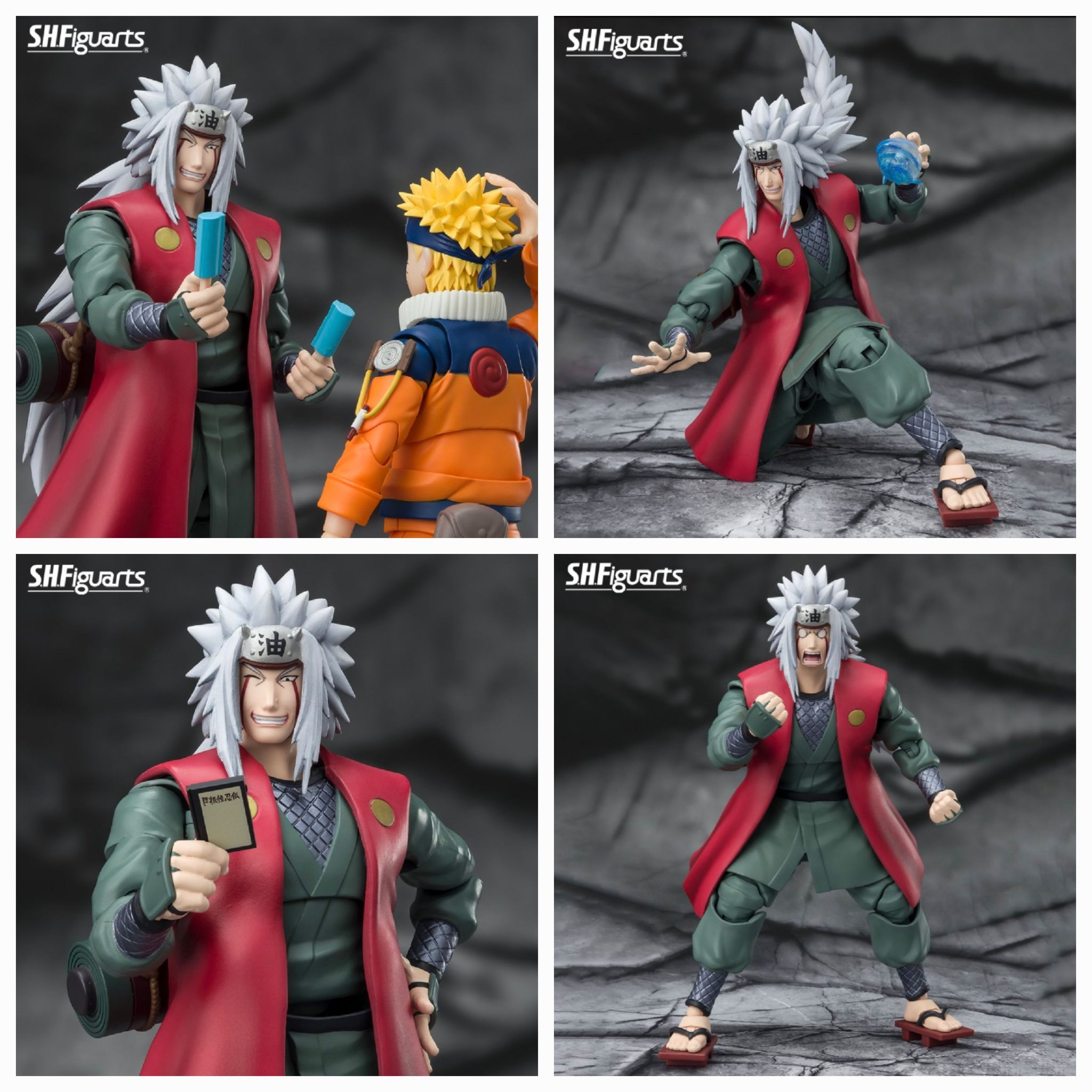 Naruto Anime Heroes Jiraiya Action Figure