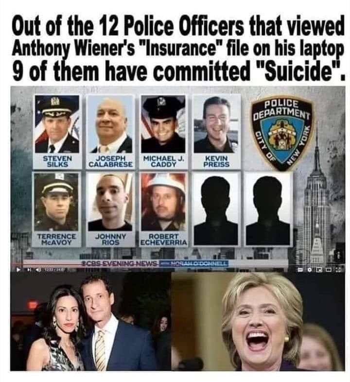 PepaTruth's tweet photo. @dom_lucre #Frazzledrip #WienerLaptop #InsuranceFile #Killary https://t.co/q3IKCxvKYf