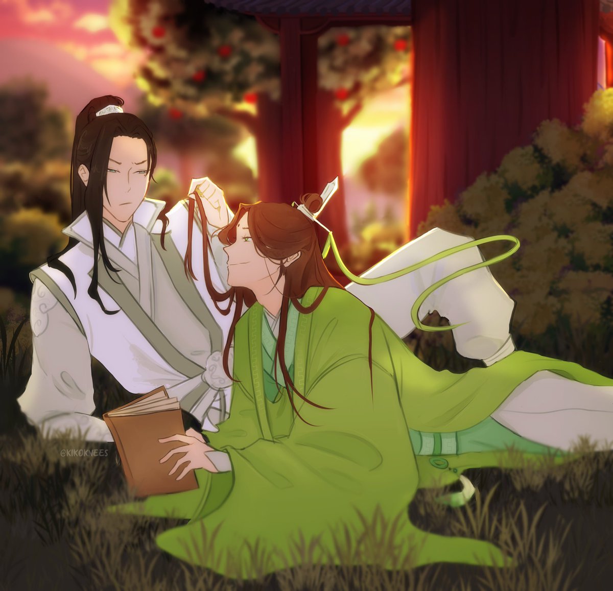 Pretend this is for #liushenweek 
Totally not 2 days late 
#ShenQingqiu #liuqingge #svsss #ScumVillainsSelfSavingSystem #danmei #art