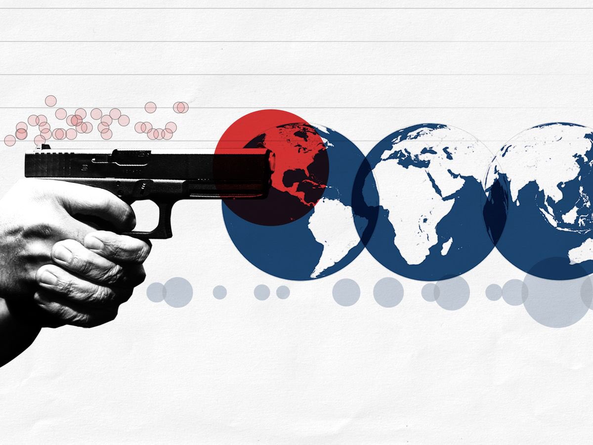 This is astounding. There are 195 nations on the planet. The USA is in the top three for gun violence. But - if you eliminate the stats of St Louis, Philly, LA, NYC, and Chicago, we fall to 189th on the planet. Five notoriously Democratic petri dish cities drive planetary impact.