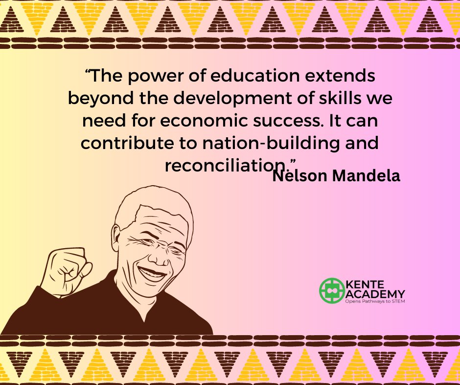In the wise words of our ever-loving and educator, Nelson Mandela! #nelsonmandelaquotes #middleschool #highschool #education #inspiration #college #blackeducators