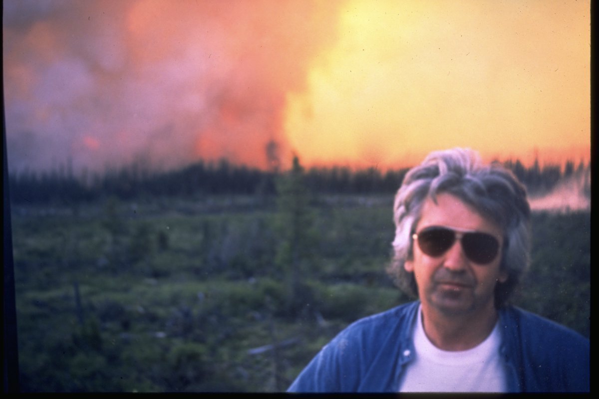 After I retired I missed the smoke and working on fires.It must have been a different smoke from jack pine and spruce forests.