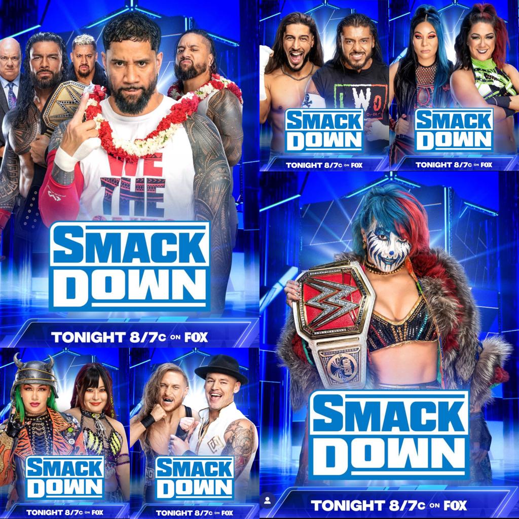 Watching @WWE Friday Night #SmackDown     on @FOXTEL @FOX8tv @binge 
@WWEonFOX #SmackDownOnFox @FOXTV @FOXNOW @FS1 #SDLive #AcknowledgeMe #AcknowledgeHim #AcknowledgeTheBloodline #TribalChief #HeadOfTheTable #TheBloodline #WeTheOnes #UndisputedWWEUniversalChampion