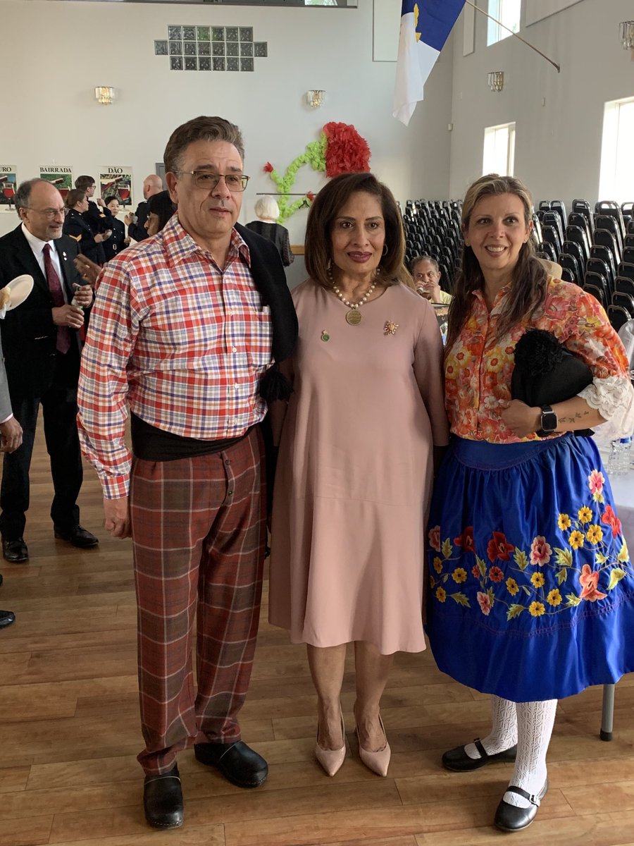 LtGovAB's tweet photo. Thank you to Hon.Consul of Portugal Aurelio Fernandes, leaders and volunteers for a wonderful evening of celebration of Portuguese music dance and cuisine.Felix dia de Portugal on June 10 to all Portuguese Albertans.Thank you for your contributions and for enriching our Province. https://t.co/V2Socub8TW