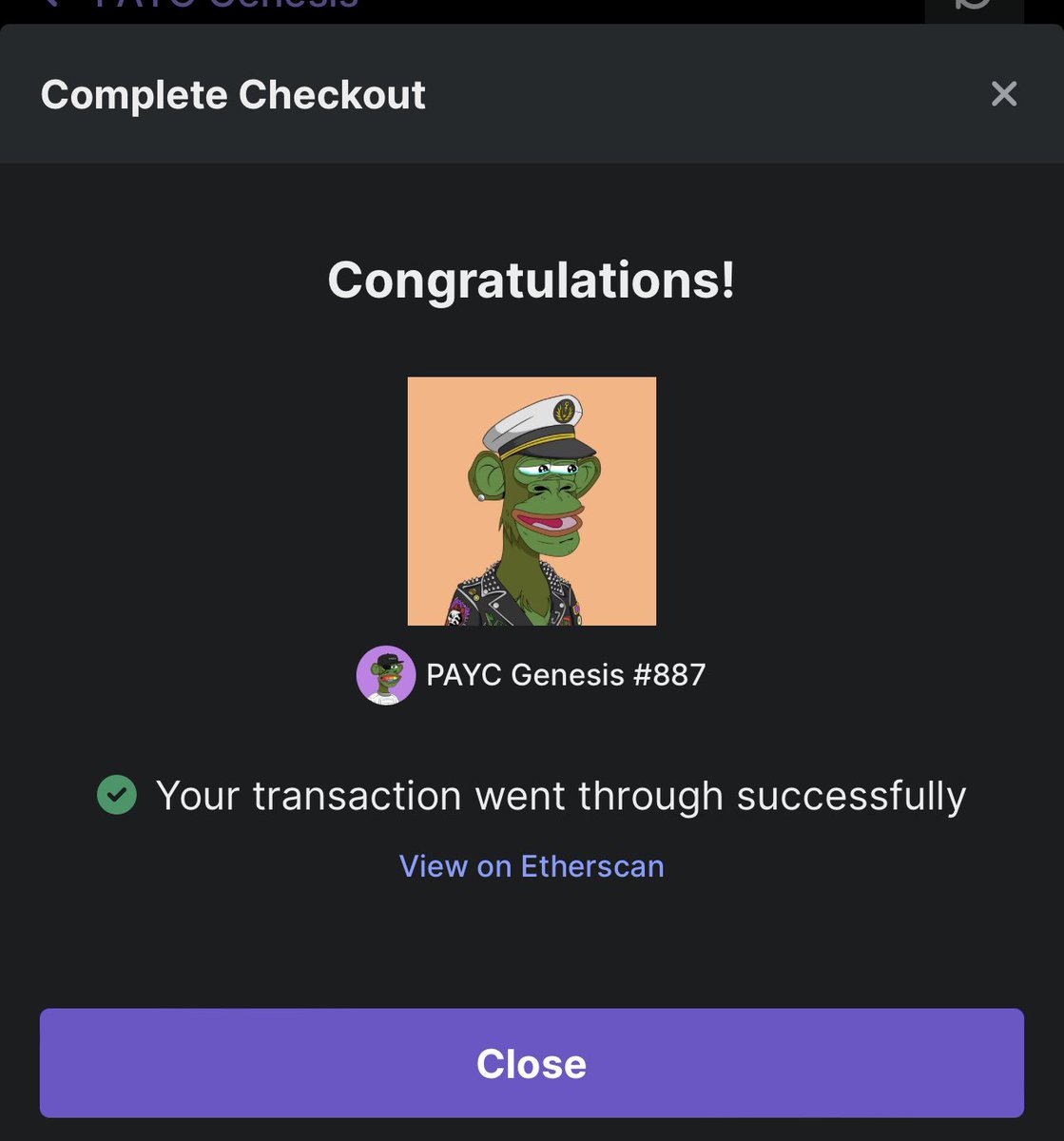 Bought another <a href="/PepeApeYC/">Pepe Ape Yacht Club</a> nft using $Nelk today on <a href="/AuraExchange/">Aura Hub</a> and it felt incredible. List your paycs near the floor for $Nelk and see what happens!