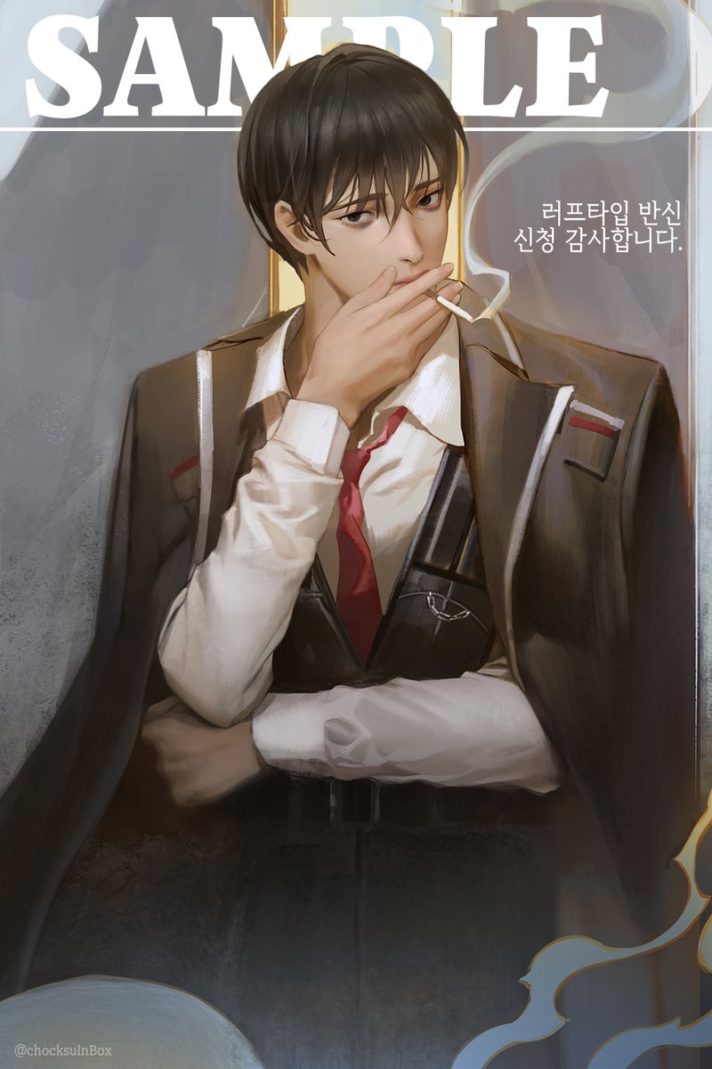 Comission_Box's tweet photo. 러프타입 반신입니다~! 
림버스컴퍼니의 이상 신청해주셨어요~!
신청감사합니다! https://t.co/vDd8Z4EzVr