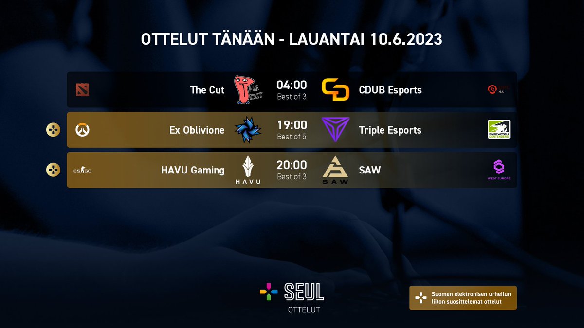 SEUL Ottelut tweet media