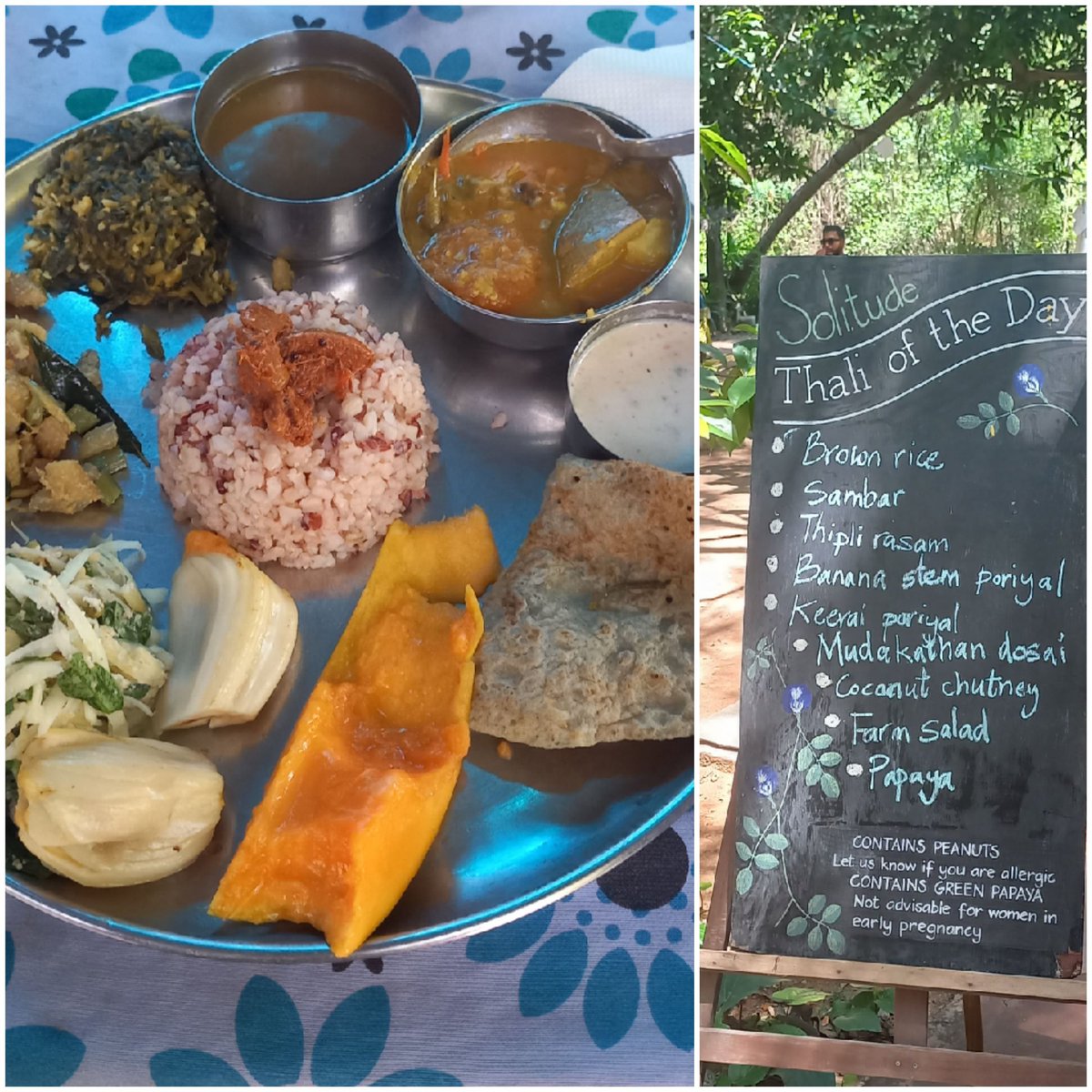 An entire week of very healthy, natural, organic, scarcely travelled food has been great to have.

As of now, i feel even more active and lighter than i always have. 

#organiclifestyle #healthylifestyle #food #health #freshfood #auroville