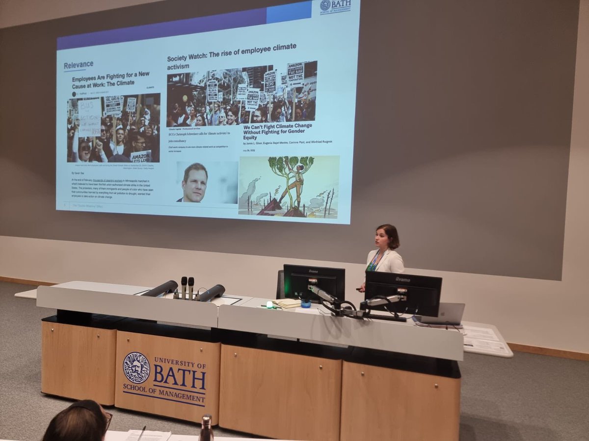 hug_katharina's tweet image. Thank you @IABSnews for giving us the opportunity to present our second paper in its early days! Loads of data and insights on the interplay between #employeeactivism and #marginalization! Thank you also for all the great comments and helpful feedback to push this one further 💪🏼