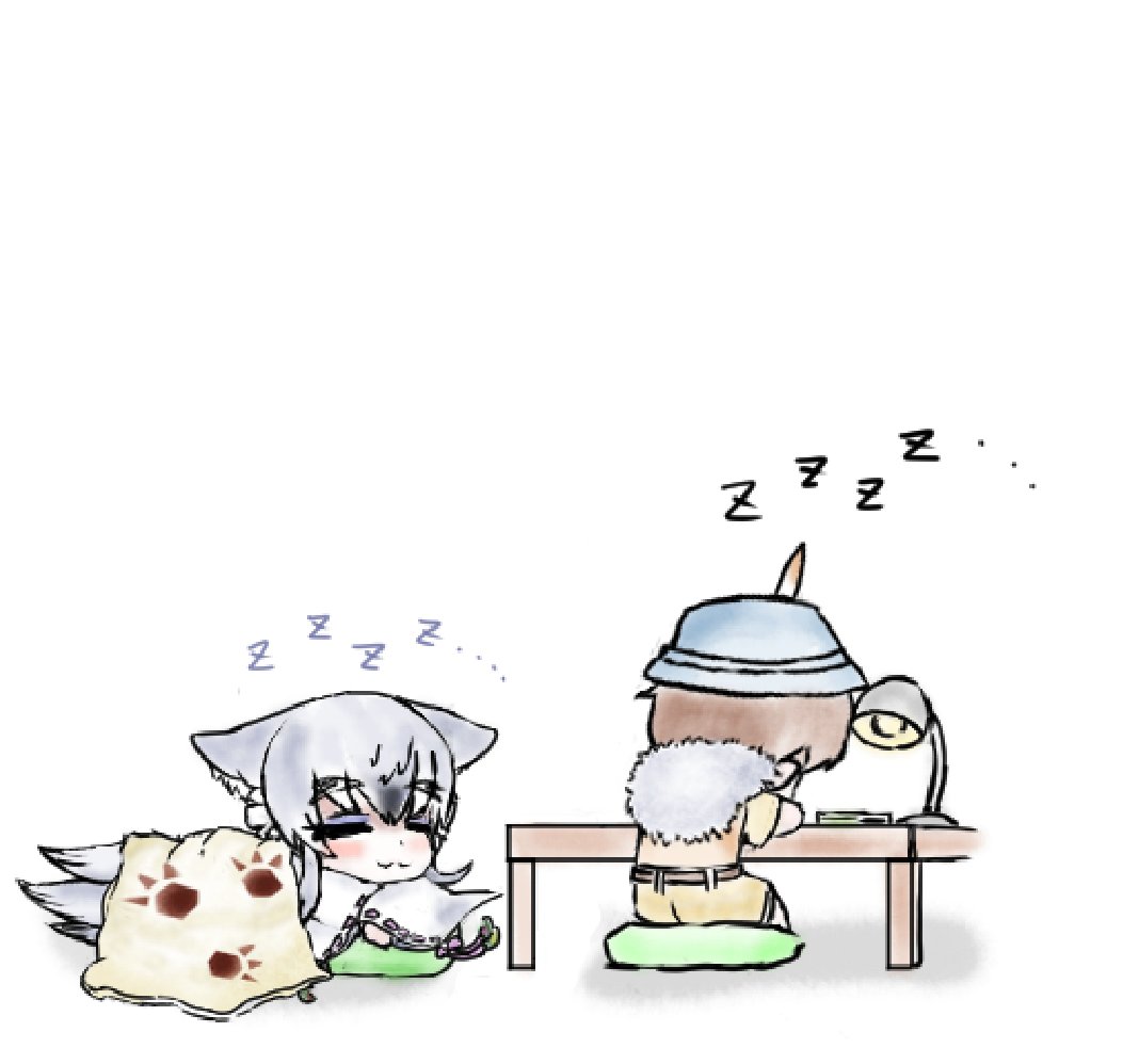 「(2/2)」|しがらみ箱のイラスト