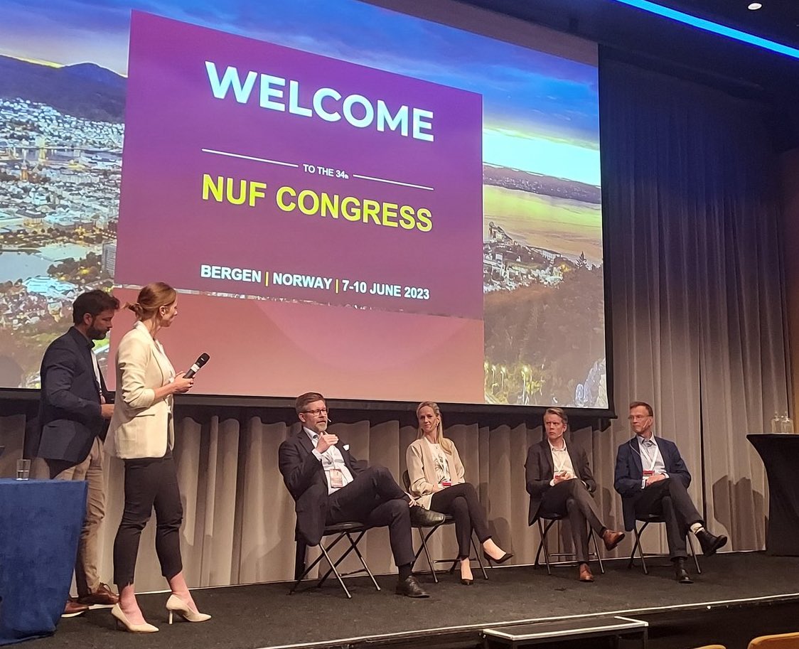 SigridCarlsson's tweet photo. It’s a wrap! Thank you @BeislandC @nuf2023 @Uroweb @AStenzl @ScandUrol @kirstiaas for an amazing #NUF23 in the stunning city of Bergen, Norway! ☀️ Superb scientific meeting and lovely to meet old and new friends! 🇳🇴 🇸🇪 🇩🇰 🇫🇮🇮🇸 See you at the next NUF in Göteborg, Sweden 2025! ✨ https://t.co/BX787mSE2N
