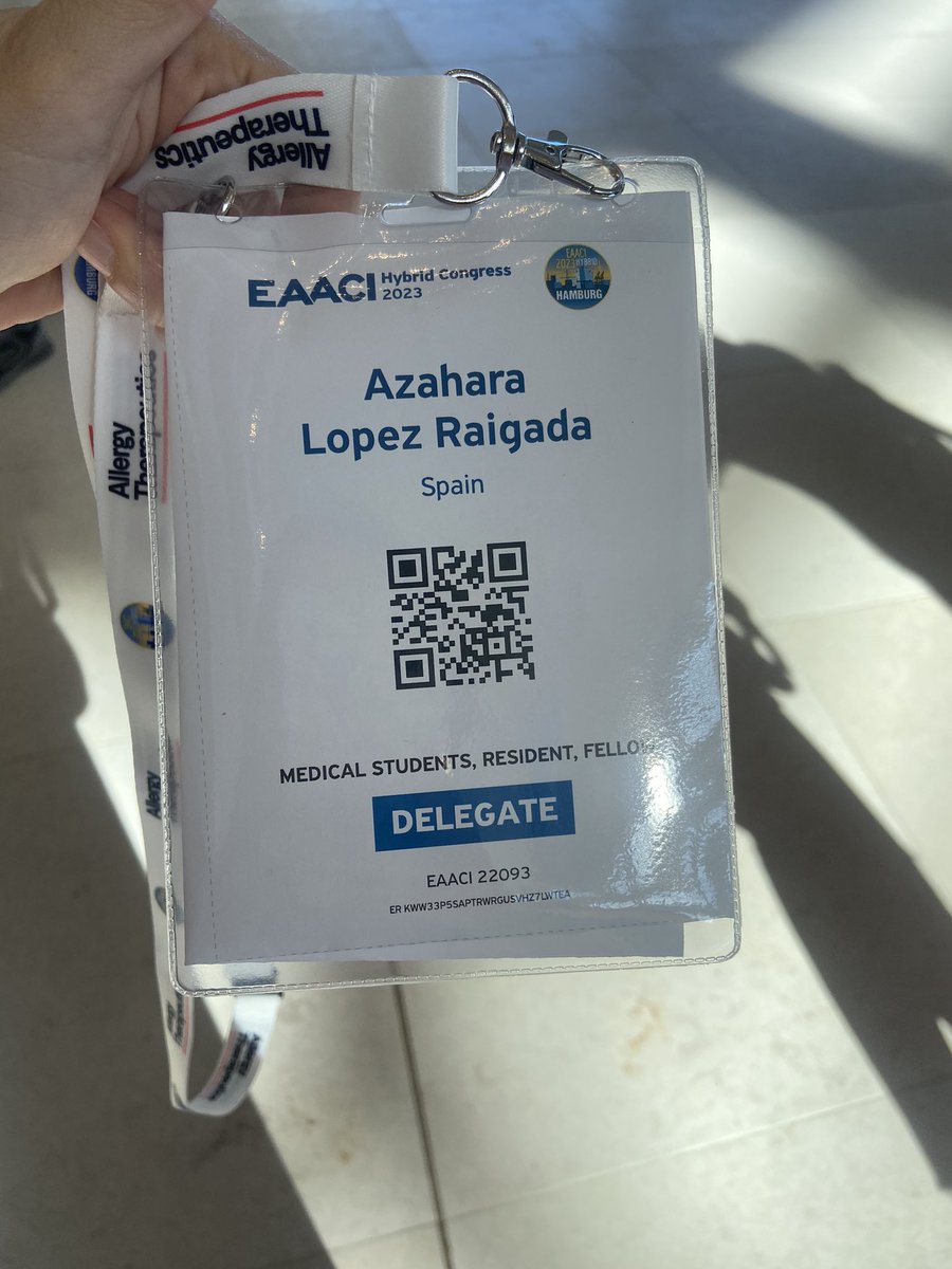 Here we go 🤩 #EAACI2023 @EAACI_HQ @EAACI_JM