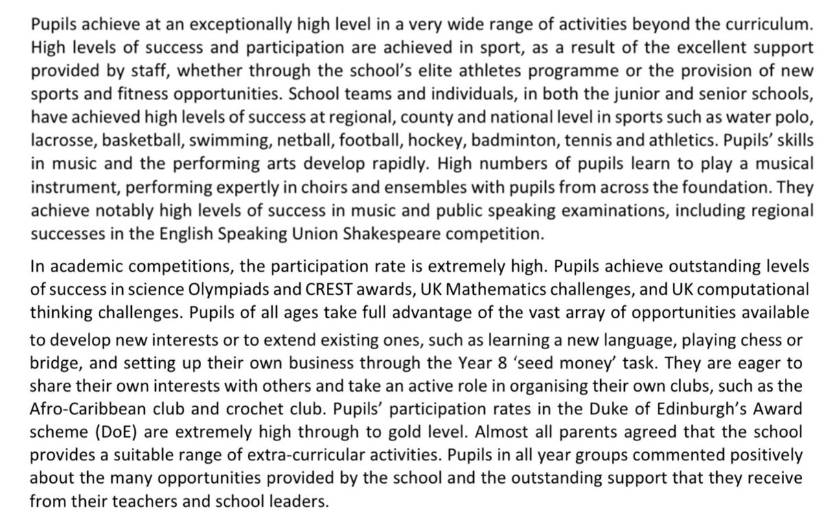 Bolton School Girls’ Division Extracurricular tweet media