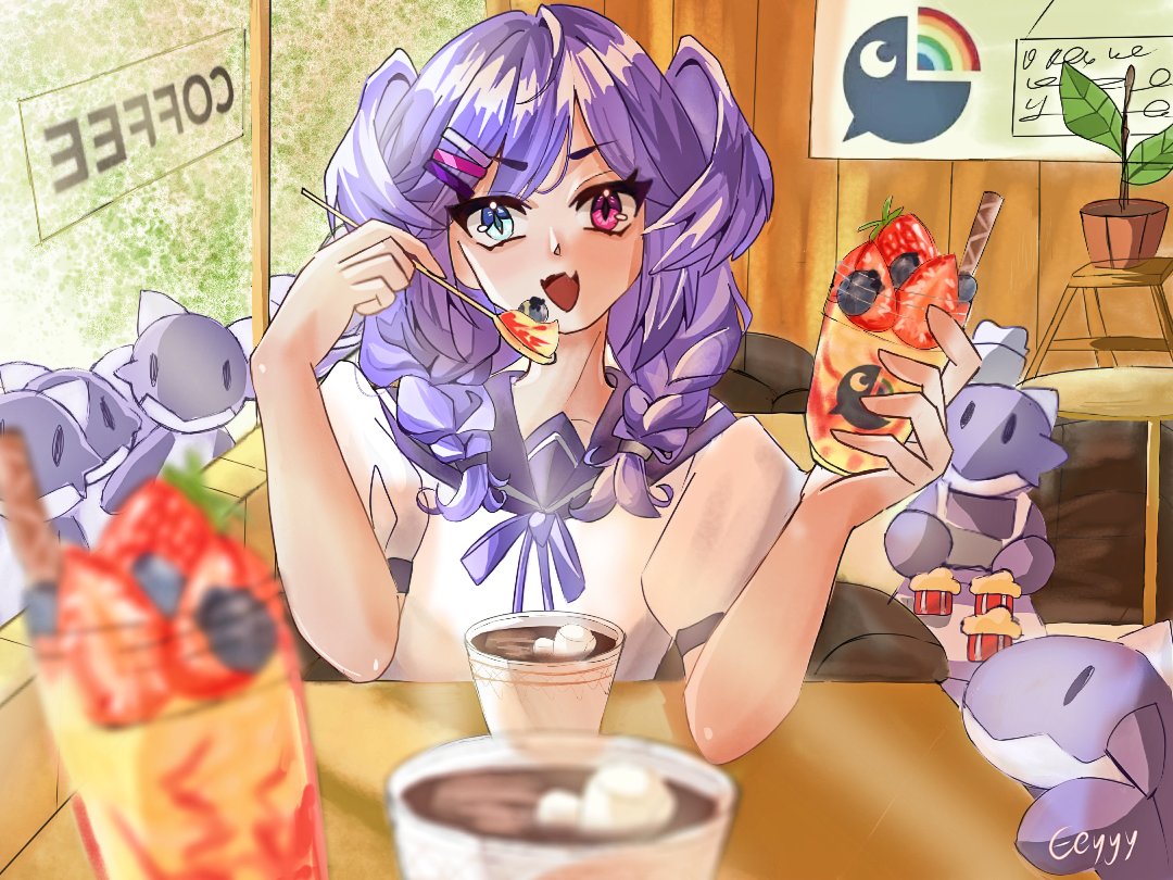 eyyyKun's tweet photo. #Artsuki 🏆💜
Selen and Dragoons的咖啡厅约会∽ https://t.co/BzvGHwIo4f