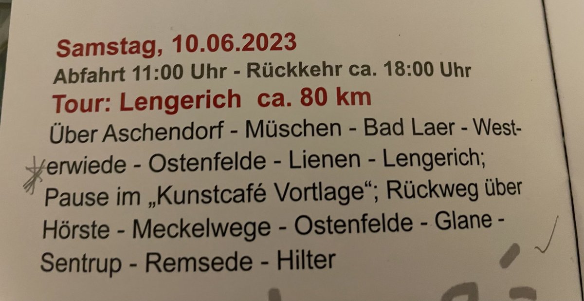 nigelvause's tweet photo. The Pedalo Touren route from #BadRothenfelde - in glorious sunshine. Covered in SPF30 ready. https://t.co/8hiIYuL3DG