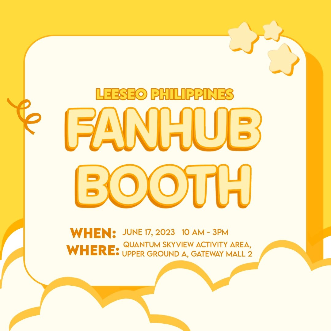 leeseoph_'s tweet photo. [FANHUB]

D-7 until we see Leeseo and IVE! Please include Leeseo Philippines Fanhub Booth to your fancon itinerary and grab some freebies!

Mechanics:
* like and rt to spread
* follow @leeseoph_ for updates

See you all, DIVES and LUSHIES!
#IVEinMNL2023 #IVE #LEESEOPH https://t.co/fx16CC5VFp