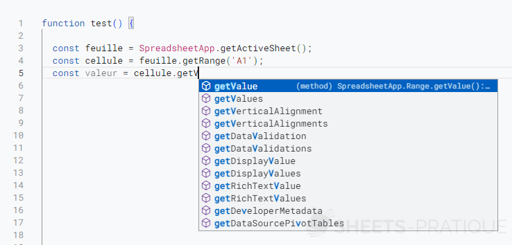 SheetsPratique's tweet photo. Cours complet (et gratuit) #AppsScript pour #GoogleSheets 🥳

https://t.co/BrppMi36YI

#sheets #googleworkspace https://t.co/rzH21Jtxco