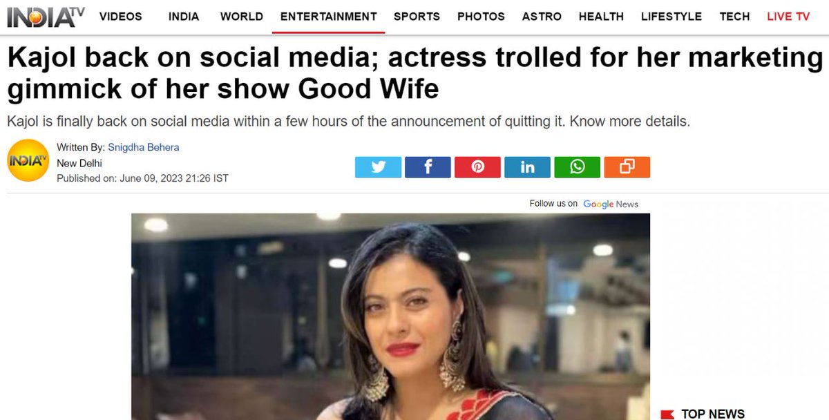 I used to admire @itsKajolD, but this promotional gimmick has shattered my respect for her. It's clear she doesn't value her fans. #ShameOnKajolHotstar