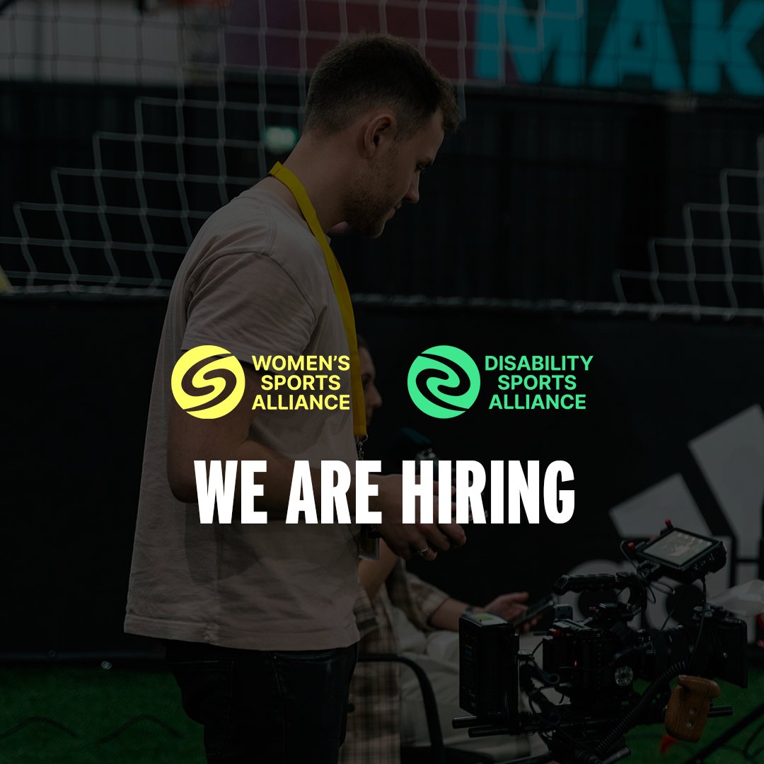 WSportsAlliance's tweet photo. We are looking for a new social media and digital marketing manager to join our team at the Women's Sports Alliance &amp; @DSportsAlliance.

If you think you'd be a good fit, apply today.

Fire questions to: jordan.guard@wsportsalliance.com