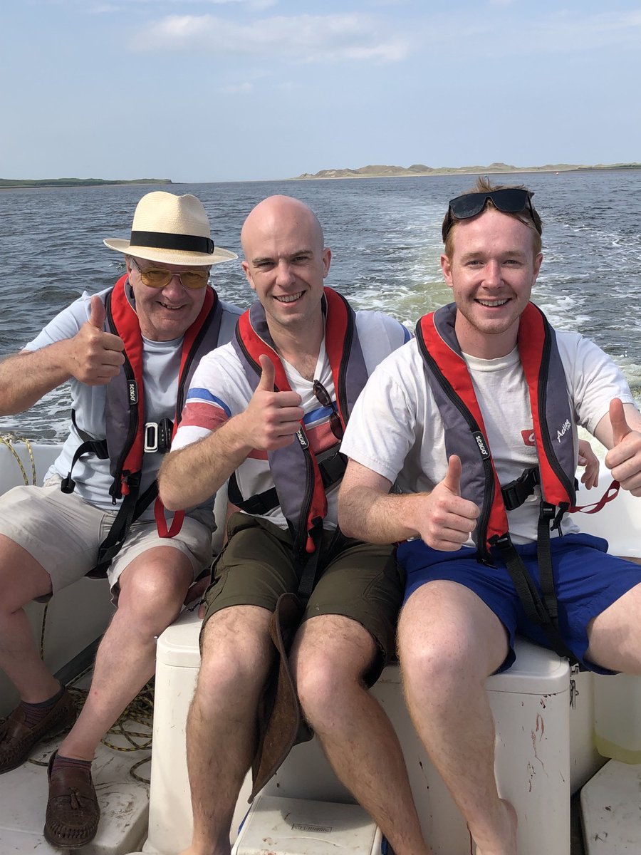 juddruane's tweet photo. The Kelly boys from Derry and London. Dad Michael with sons John and Rory on Pegasus with skipper Judd...and they can fish too with seven nice sea trout plus https://t.co/MPtDsy6s3L
