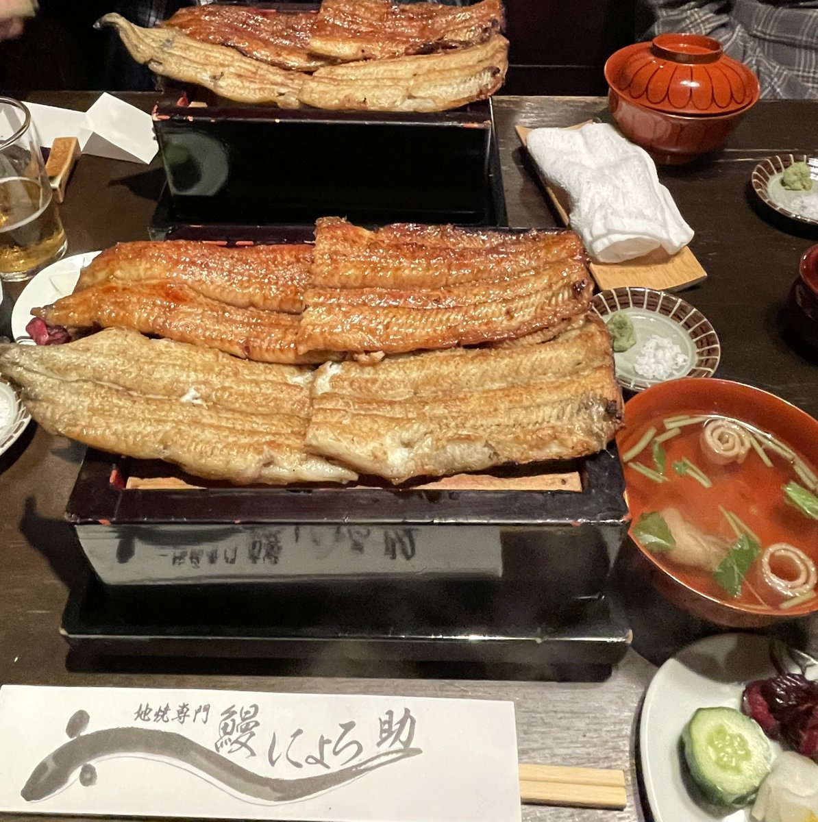 We've eaten roasted eel with and without sauce in Kyoto.
#kyoto