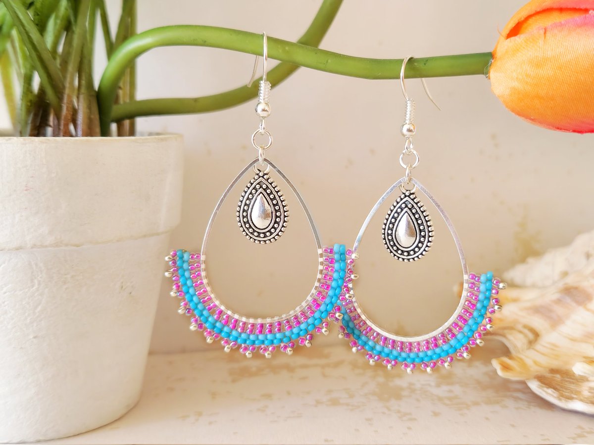 Good morning. Bringing you some mermaid vibes with our brand, spanking new teardrop earrings. Hope you have a wonderful Saturday 

etsy.com/uk/listing/148…

#earrings #boho #handmade #ukgifthour #ukgiftam #shopindie #etsystore #etsyseller #crafturday #craftbizparty