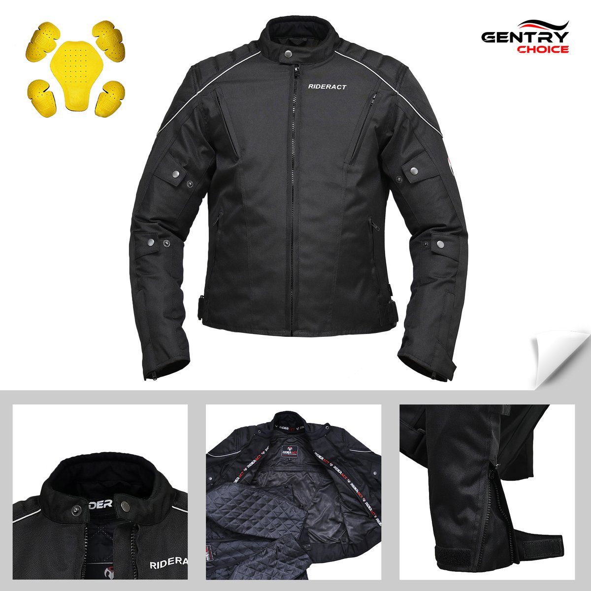 GentryChoice's tweet image. RIDERACT® waterproof motorbike jacket Classic Black is designed to provide you a true motorbike riding experience with combination of style, comfort and your safety on road.
Shop Now 
gentrychoice.com.au/.../waterproof…...
.
.
#RIDERACT #motorbikejacket #summerjacket #safteymotorbikejacket