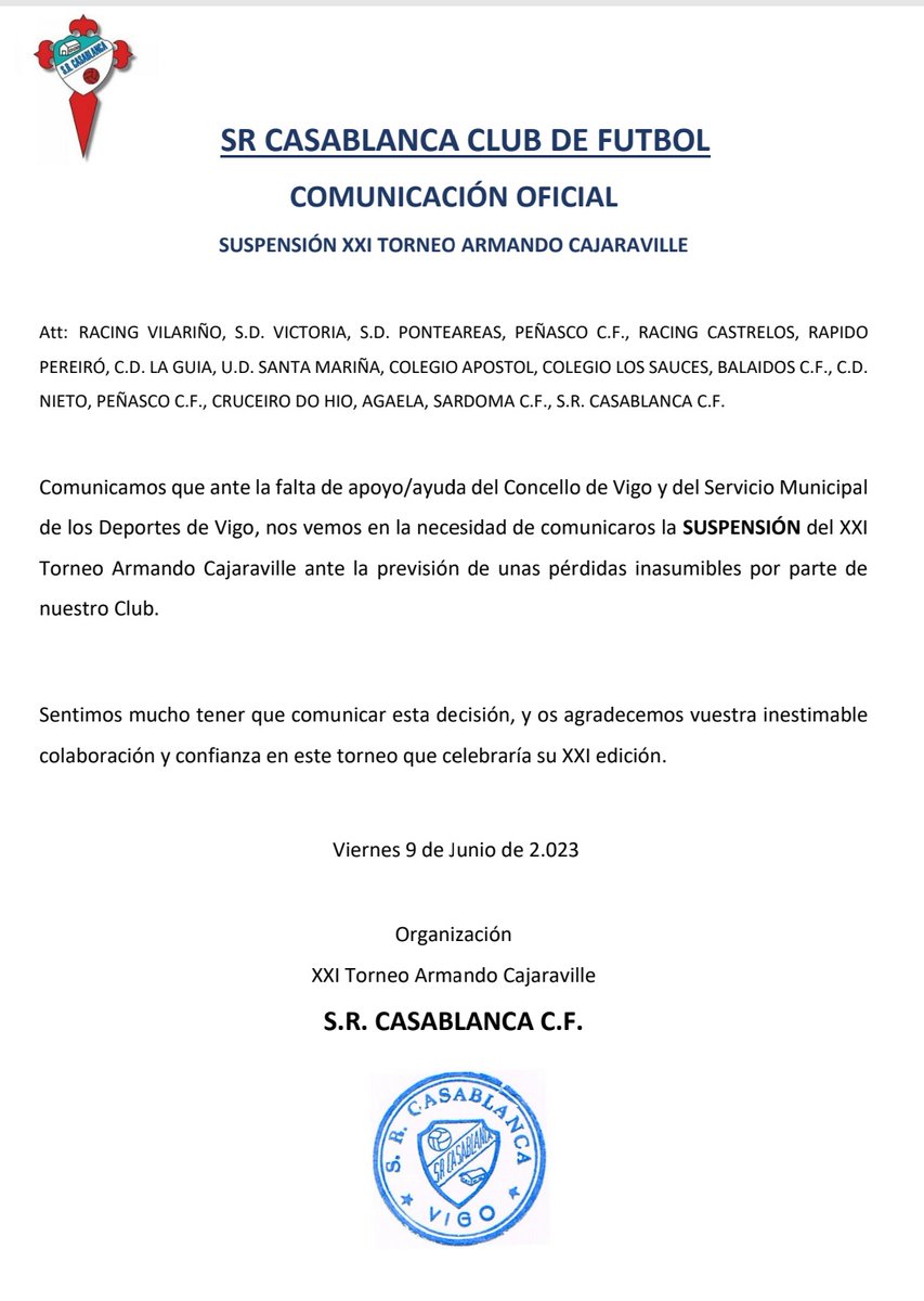 RapidodePereiro's tweet photo. COMUNICADO OFICIAL https://t.co/8NA5HA7QME