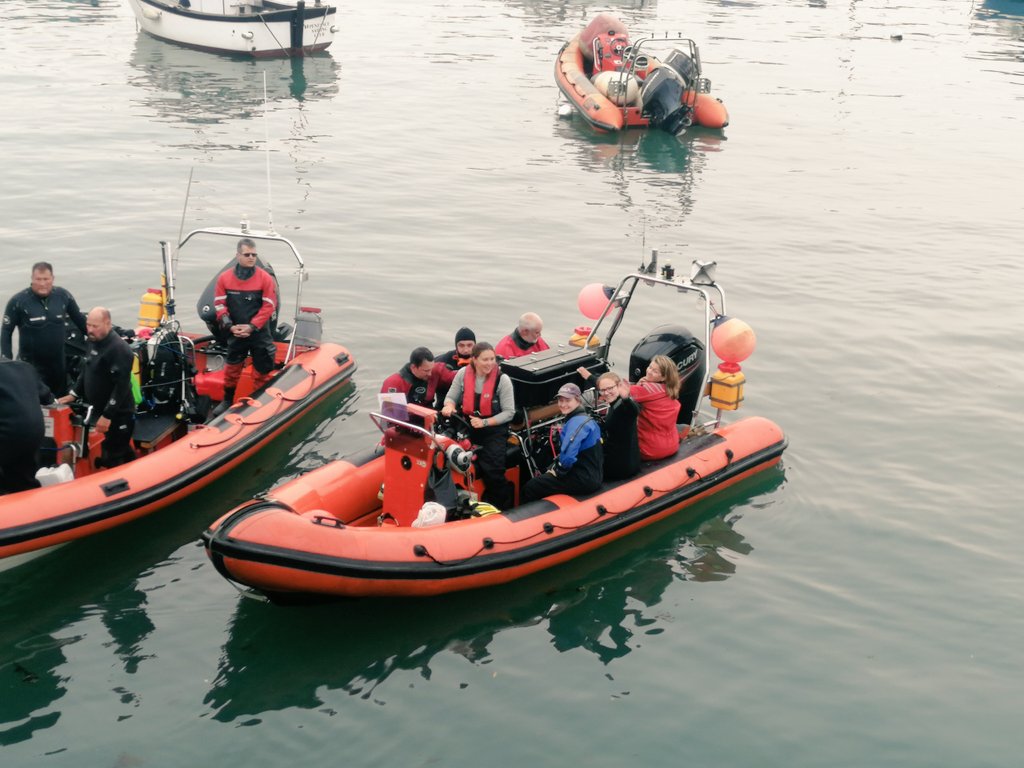 BryonyHobden's tweet image. Costa del Penzance 🌫️ 🌧️ and an early morning for Runnel Stone (today I am designated dive caddy and car key holder) #KernowDiveFestival #BSAC @LauraBramwell1 @ElisJones20