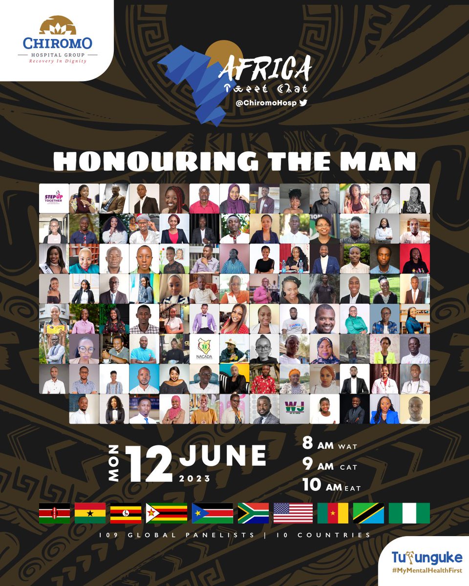 We talk of gender equality/equity yet we fail to accomplish since we have shifted all our focus to women n girls. What about the boy/man?
Join me this Monday as we embark on a dialogue to honor the gender that for quite sometime now has been neglected
#TufungukeWanaume