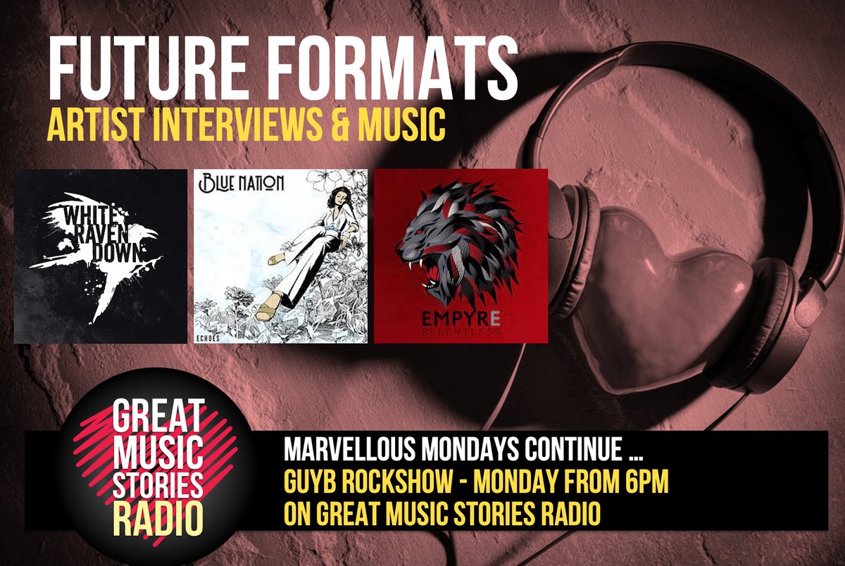 Monday from 6pm on greatmusicstories.com Guy and Henrik discuss the ways music is consumed, in the in the #greatmusicstories 'Future Formats' series...