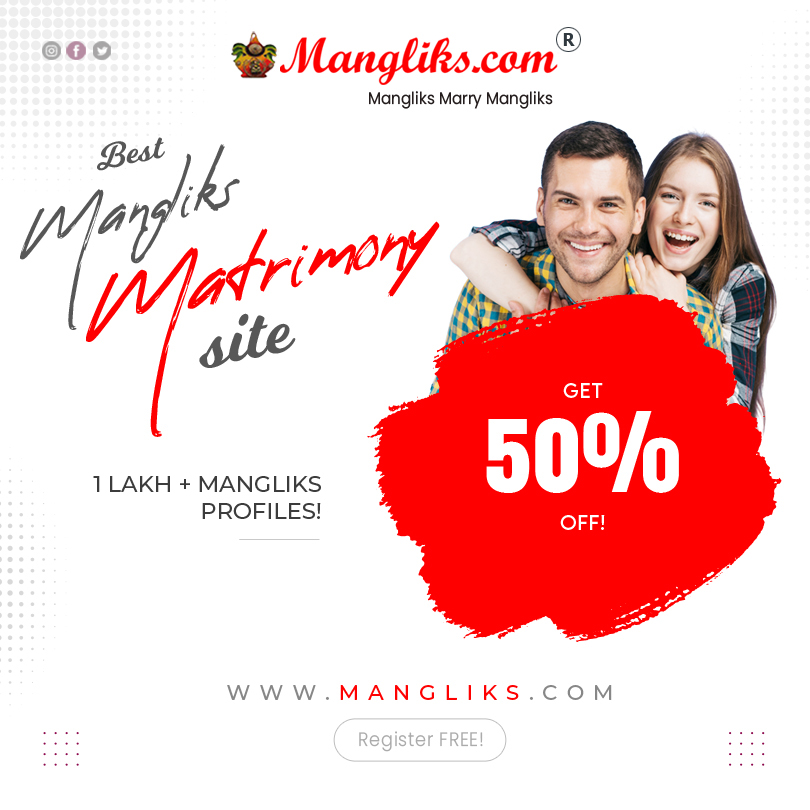 MangliksDotCom's tweet photo. Best mangliks matrimony site!
1 lakh + mangliks Profiles!
Get 50% OFF
Promo Code - MAN30
Call us: +91 9873823453
#mangliks #manglik #membership #manglikboy #numerology #bestmatrimonysite #rishtay #matrimonialmagazine #bestmatchmakingsite #manglikbhopal #weddings https://t.co/O64HwQVS8D