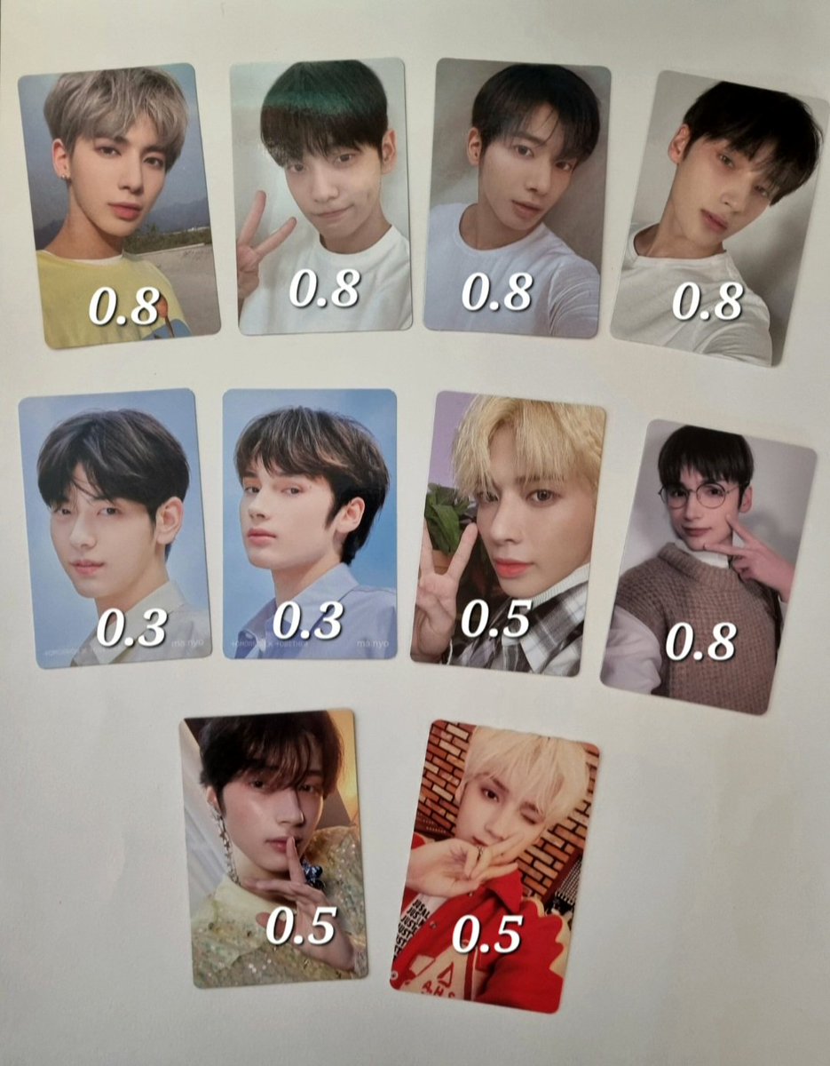 🐻곰발바닥👋 kpop photo card Sell on Twitter: 