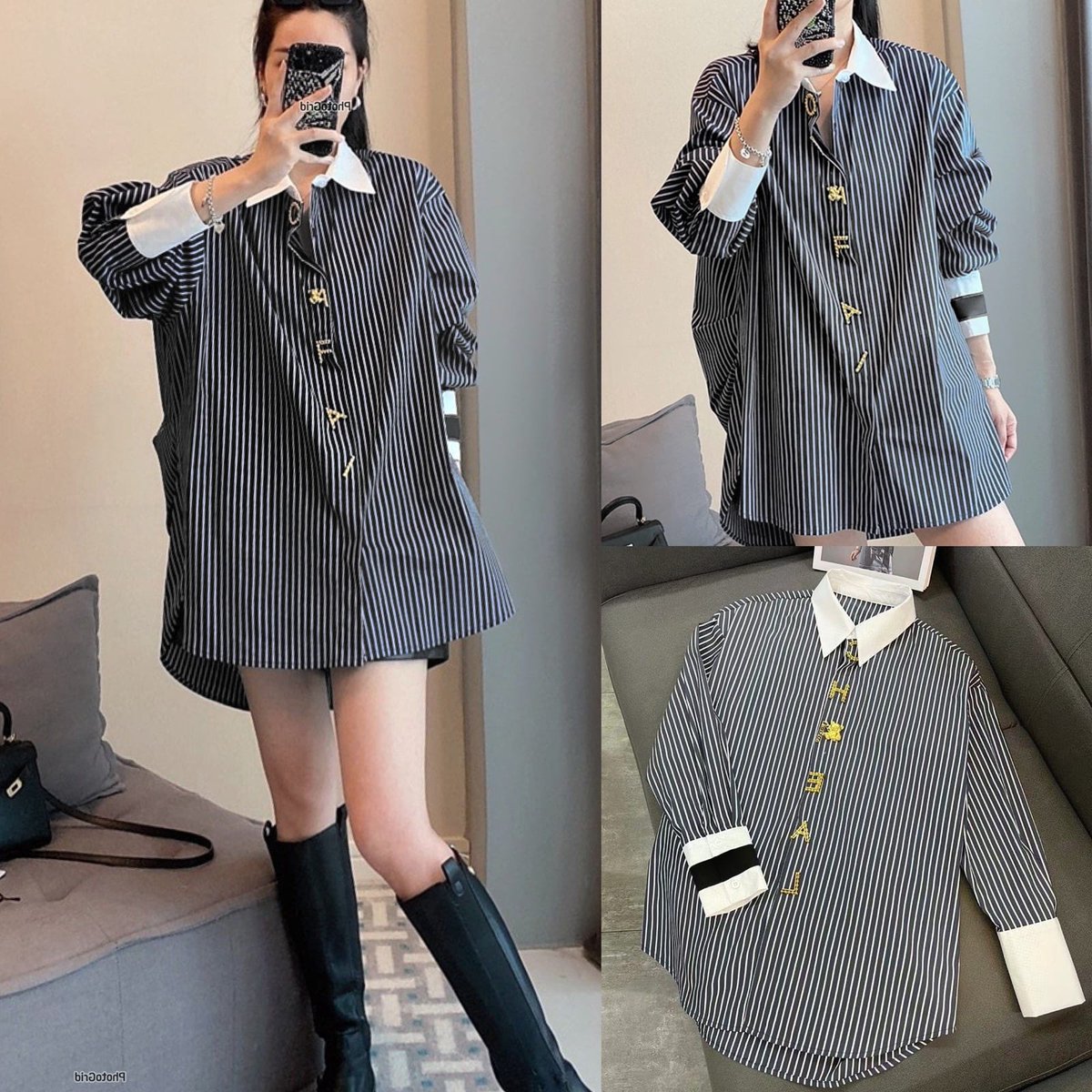 RoseButik1's tweet photo. Kemeja Cotton Stripe Premium LD 114 @370
Ukuran :  LD 114, PB 76
Bahan  :  Katun
Detail   :  Kancing gold logam
Berat    :  300 gram
Warna  : dark grey
Kelengkapan : Tag + label
📌𝐇𝐢𝐠𝐡 ��𝐮𝐚𝐥𝐢𝐭𝐲 𝐢𝐦𝐩𝐨𝐫𝐭
#tasyi #baju #jualanbaju #jualanonline #bestseller https://t.co/ypTraharno