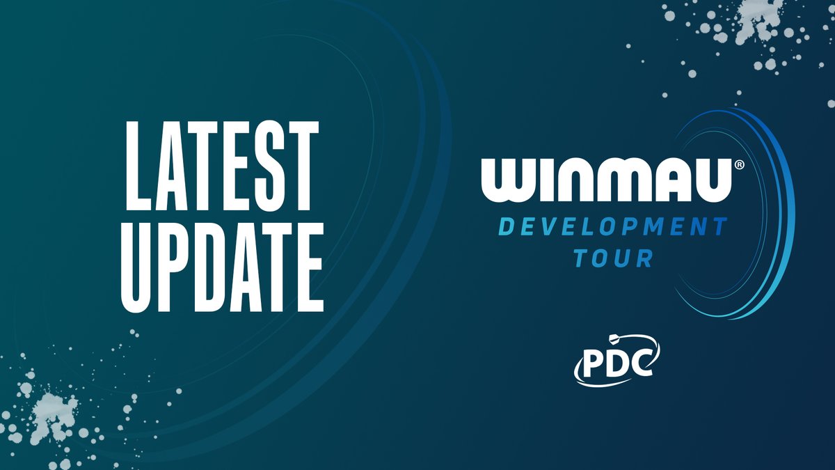 PDC Darts on Twitter "Saturday's Winmau Development Tour doubleheader