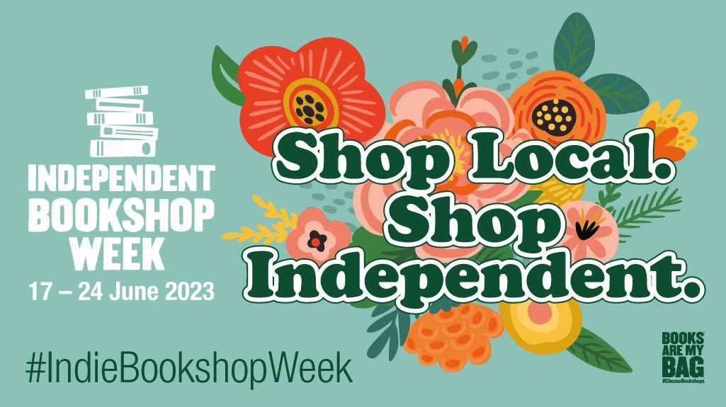 Independent Bookshop Week is one week away!

Which bookshops do you plan on visiting?

Participating bookshops: booksaremybag.com/bookshopsearch

#IndieBookshopWeek