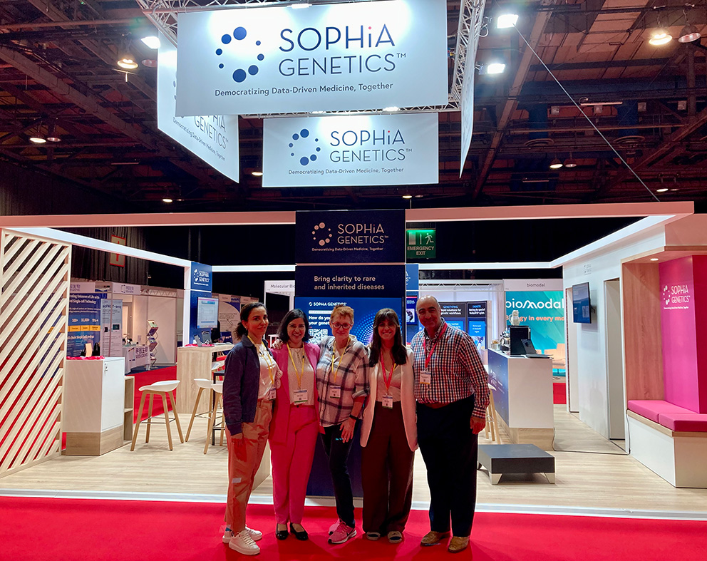 SOPHiAGENETICS's tweet photo. We are live at ESHG 2023 – join us at booth #606 in Hall 4 for the chance to chat with our experts and to demo the universal SOPHiA DDM™ Platform.
We are excited to see you there! 

#ESHG2023 #SOPHiADDM #PrecisionMedicine #DataDrivenMedicine https://t.co/meG6UFUA6f