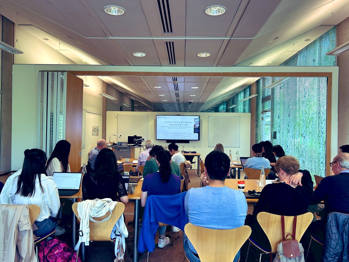 Collaborating with BNU-IICE and thanks to the UoN IRCF, a lovely day with our colleagues, PGRs, school teachers, from different parts of the world, sharing views and practices on EIU curriculum, reciprocal learning, decolonising peace education and a lot! <a href="/UoNSoE/">UoN Education</a>