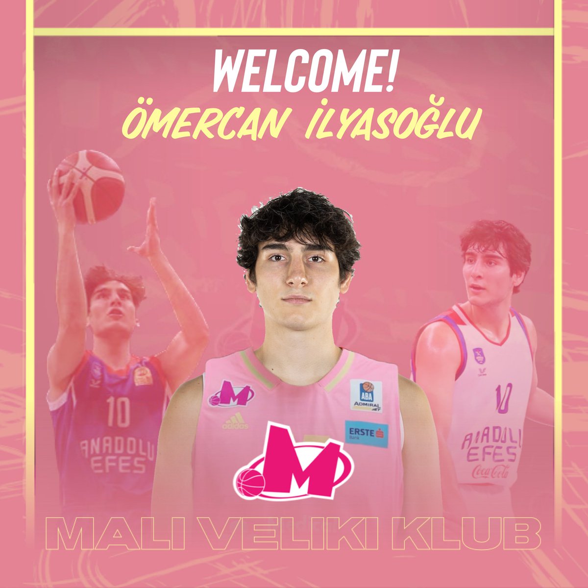 Done deal 🤝🏻
Ömercan İlyasoğlu is the new Mega MIS player from <a href="/AnadoluEfesSK/">Anadolu Efes SK</a> 🙌🏻

Košarkaški klub Mega MIS nastavlja sa sastavljanjem tima pošto je angažovao i novog plejmejkera. U pitanju je je turski košarkaš Omerdžan Ilijasolu.

Omerdžane, dobro došao!

bcmegabasket.net/2023/06/10/ome…