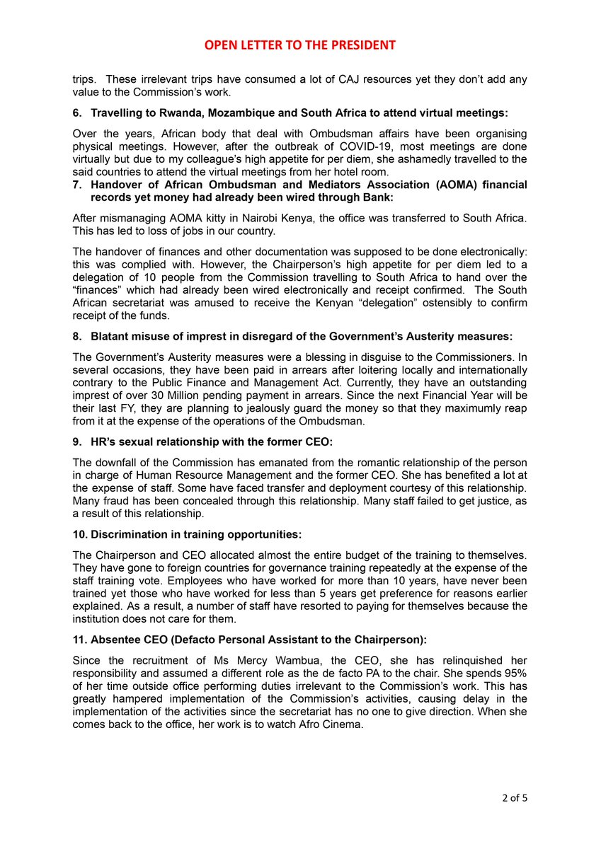 gatekeeper254's tweet photo. #RotInTheOfficeOfTheOmbudsmanKenya
Petition to the President to clean the ombudsman office kenya
@KenyasOmbudsman @EACCKenya @OAG_Kenya @NelsonHavi @rigathi @FlorenceKajuju @mcywambua @WashingtonSati @IntlOmbudsAssoc @AOMAOMBUDSMAN @migugu @StateHouseKenya @giz_gmbh https://t.co/Q34a1k3ZNe