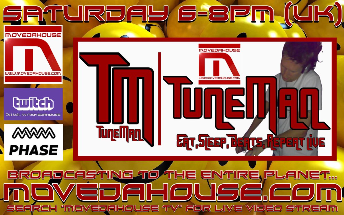 TunemanOfficial's tweet photo. Catch me live from 6pm (UK) on https://t.co/dR50z7udup, MoveDaHouse TV &amp; https://t.co/iaM9brbEr5

#Live #MoveDaHouseTV #PioneerDJMT1 #Technics1210Mk7 #RadioShow #LiveDJ #Techno #TechHouse   #Windows10 #UndergroundHouse #TraktorDVS #TimeCodeVinyl   #DJgear #TechnoLovers #Phase_DJ https://t.co/vSYd5b1VLe