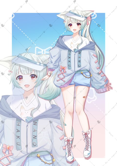 【お仕事】 cozopro所属、白雲なの様(#hakuu_nano)の新衣装をお仕立てさせて頂きました!