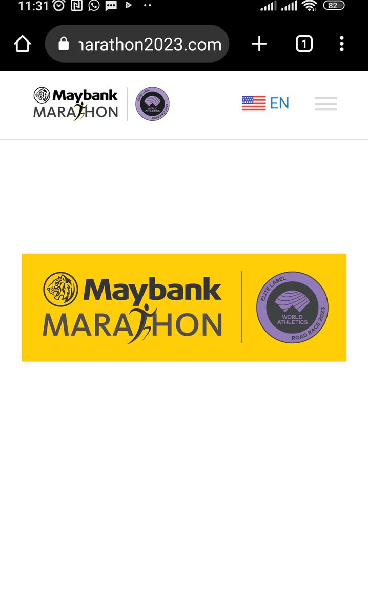m1ta's tweet photo. @maybankmarathon udah kesini kemana min? Websitenya pake uang pendaftaran satu orang udh bagus tuh harusnya min https://t.co/YPpZMjnIpP