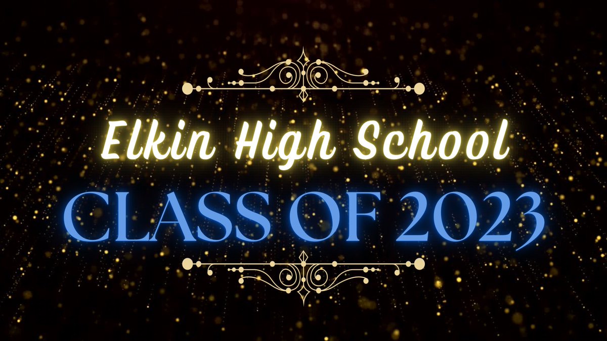 Congratulations Class of 2023 @ElkinHigh School graduates. You did it! We are so proud of each of you and know that your future is bright! Stay safe, keep shining, and make good decisions because “TODAY IS A GREAT DAY TO BE A BUCKIN’ ELK”. @elkinsupt