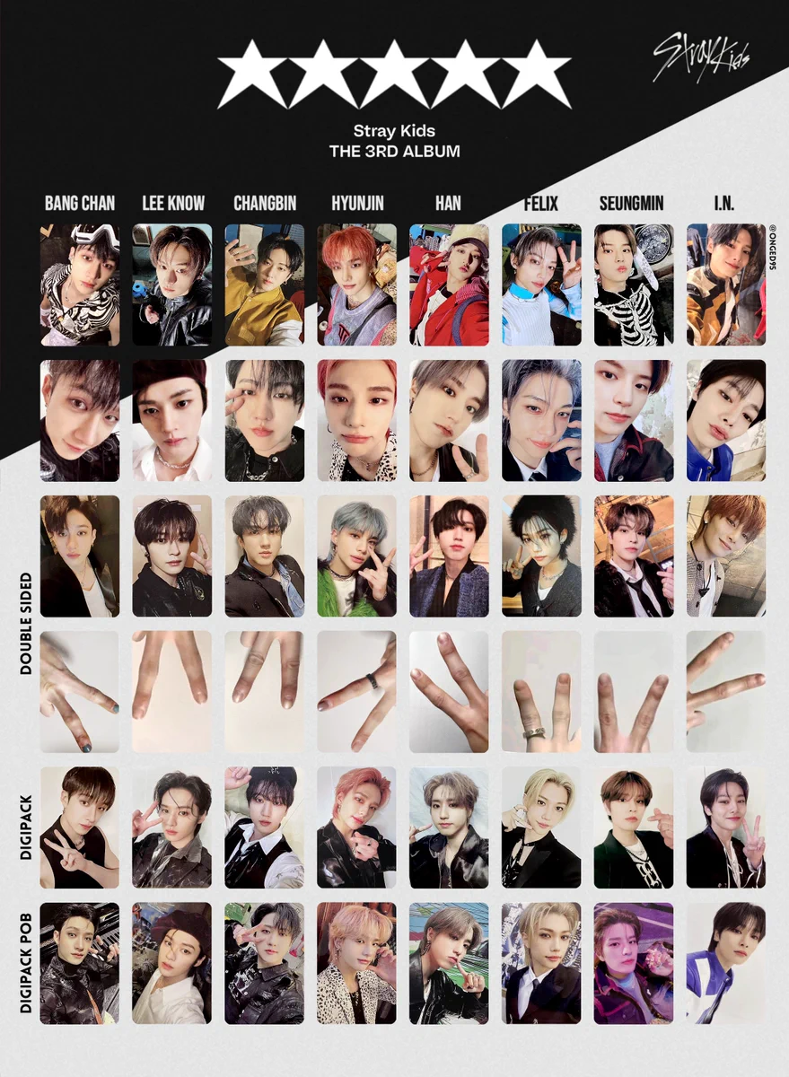 StrayKids 5-star 封入トレカ コンプ g on X: 