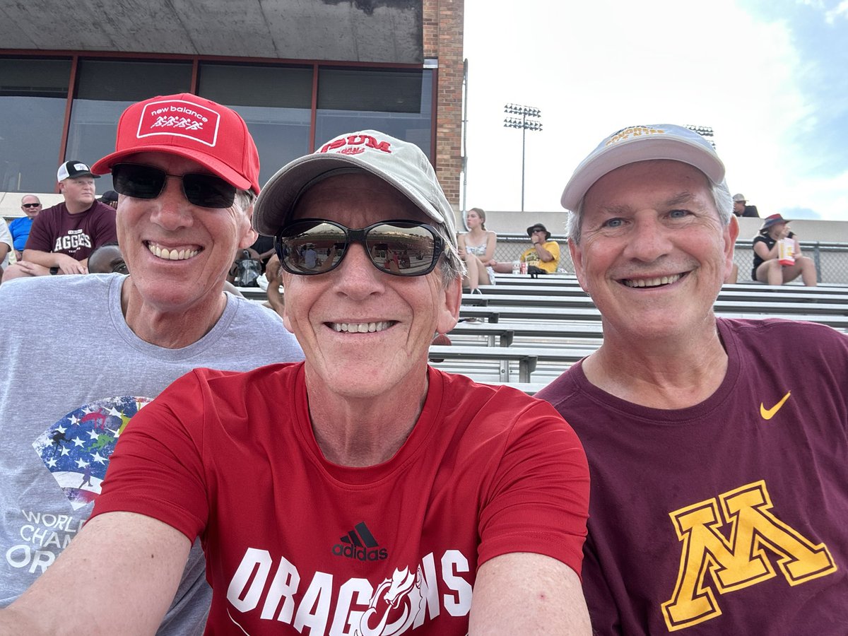 bergstroms's tweet photo. Having a great time with my Dragon buddies at the NCAA National T&amp;F Championships! #NCAATF #MSUMDragons https://t.co/IlnVGf2URn