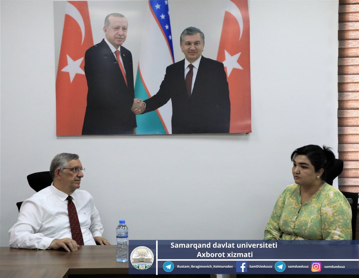 SamDUeduuz's tweet photo. #Yangiliklar
SamDU qoshidagi Turkologiya ilmiy tadqiqot instituti va Qirg’iziston-Turkiya Manas universiteti hamkorligi… https://t.co/hAYulFZR0H