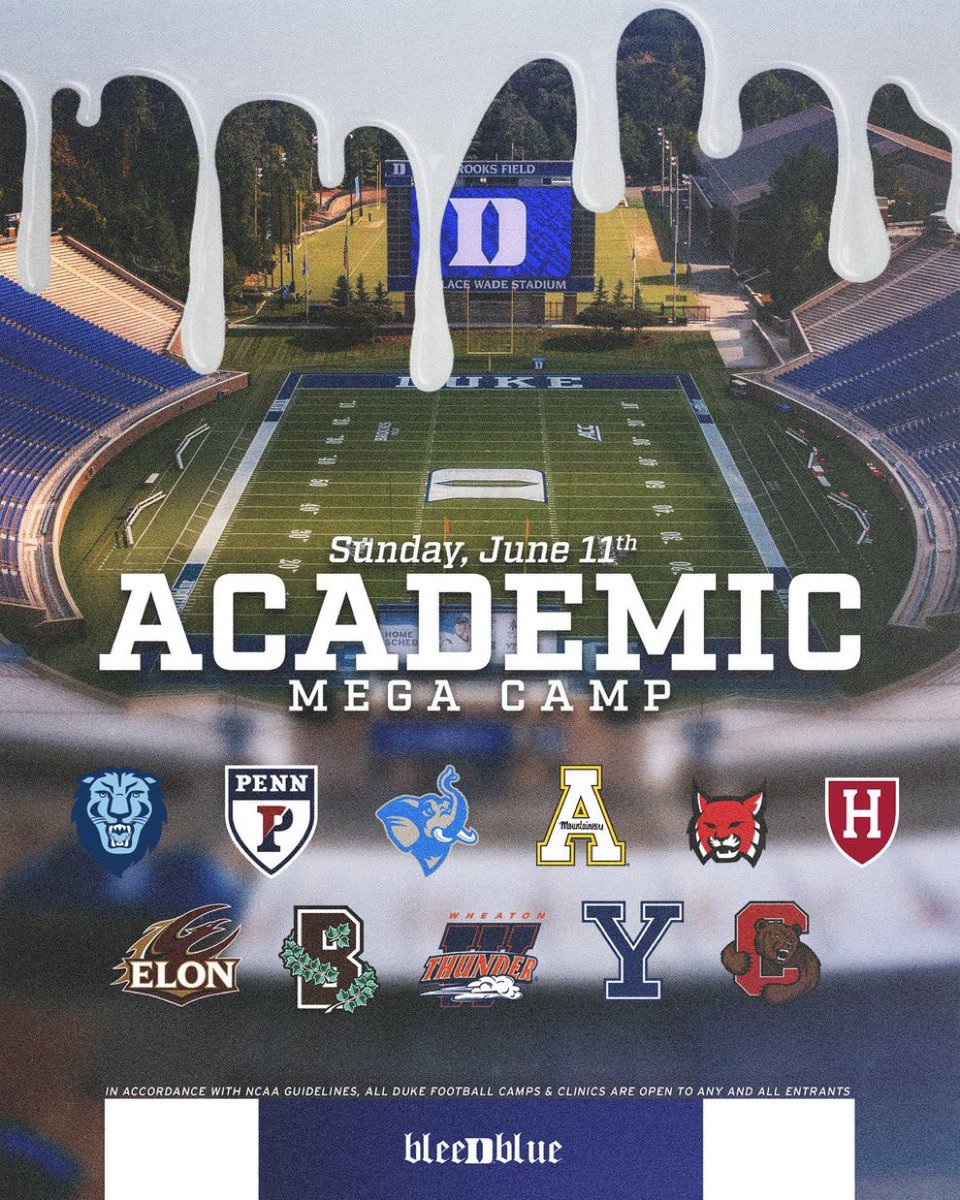 Looking forward to compete! <a href="/DUFBRecruit/">Duke Football Recruiting</a> <a href="/CoachZohn/">Zohn Burden</a> <a href="/CoachPeff/">Alex Peffley</a> <a href="/coachdoraz/">Joe D'Orazio</a> <a href="/Coach_McCartney/">Ray McCartney</a> <a href="/MattODonnell27/">Matt O'Donnell</a> <a href="/LandanYount/">Landan Yount</a> <a href="/AlexKurtzYale/">Alex Kurtz</a> <a href="/_Coach_Hof/">Austin Eisenhofer</a> <a href="/LibradoBarocio/">LB</a> <a href="/coach_craw/">Ryan Crawford</a> @KeeonShaw32